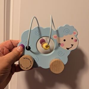 Blue Sheep Bead Maze Toy